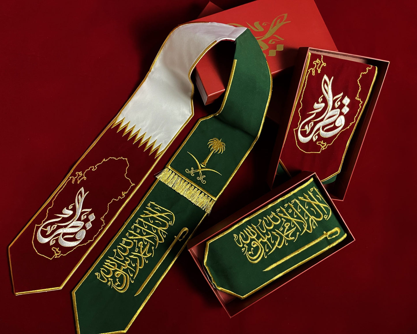 Saudi & Qatar Scarf